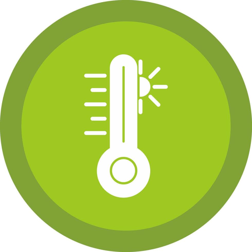 Thermometer Vector Icon Design