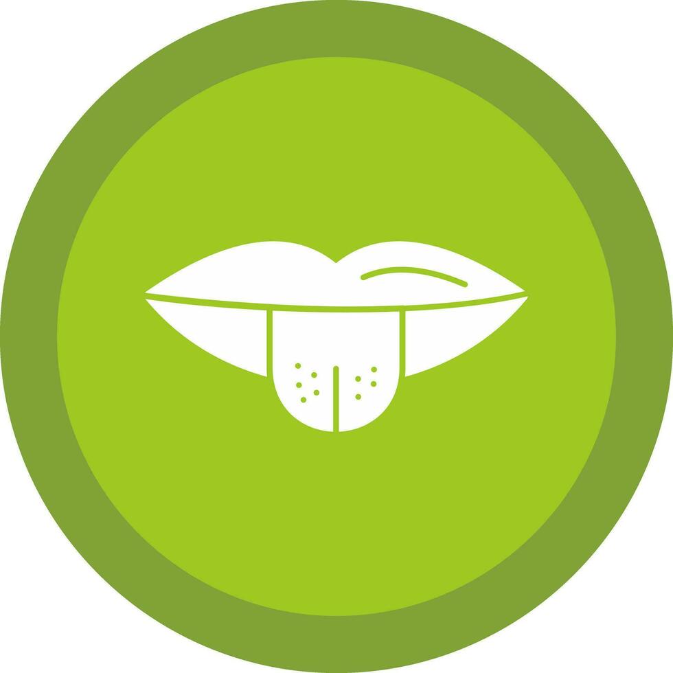Tongue out Vector Icon Design