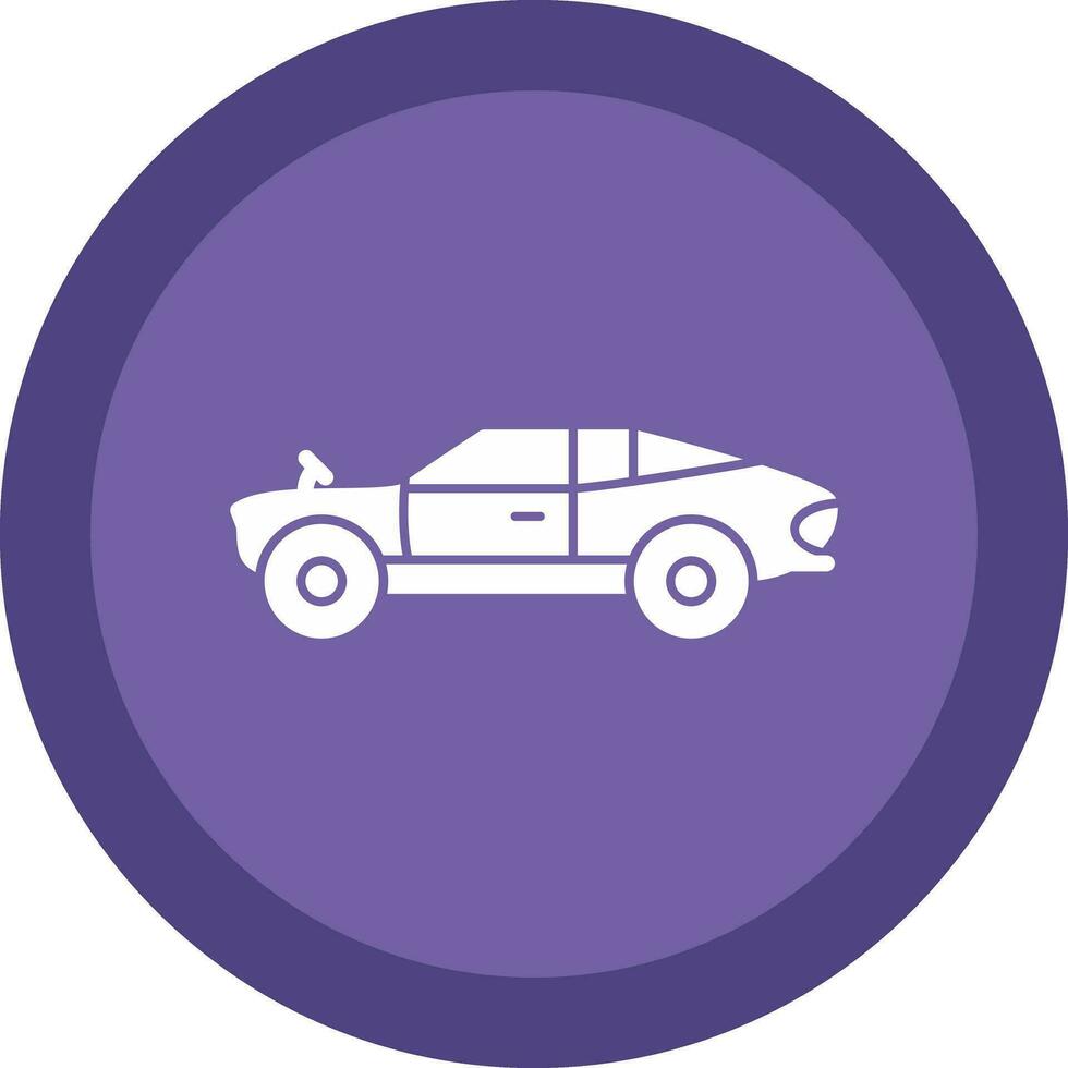 Old car Vector Icon Design