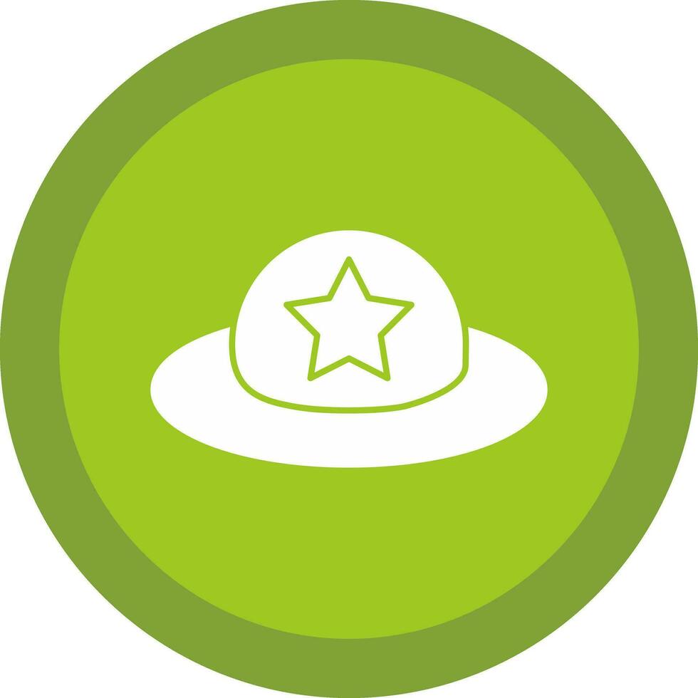 diseño de icono de vector de sombrero