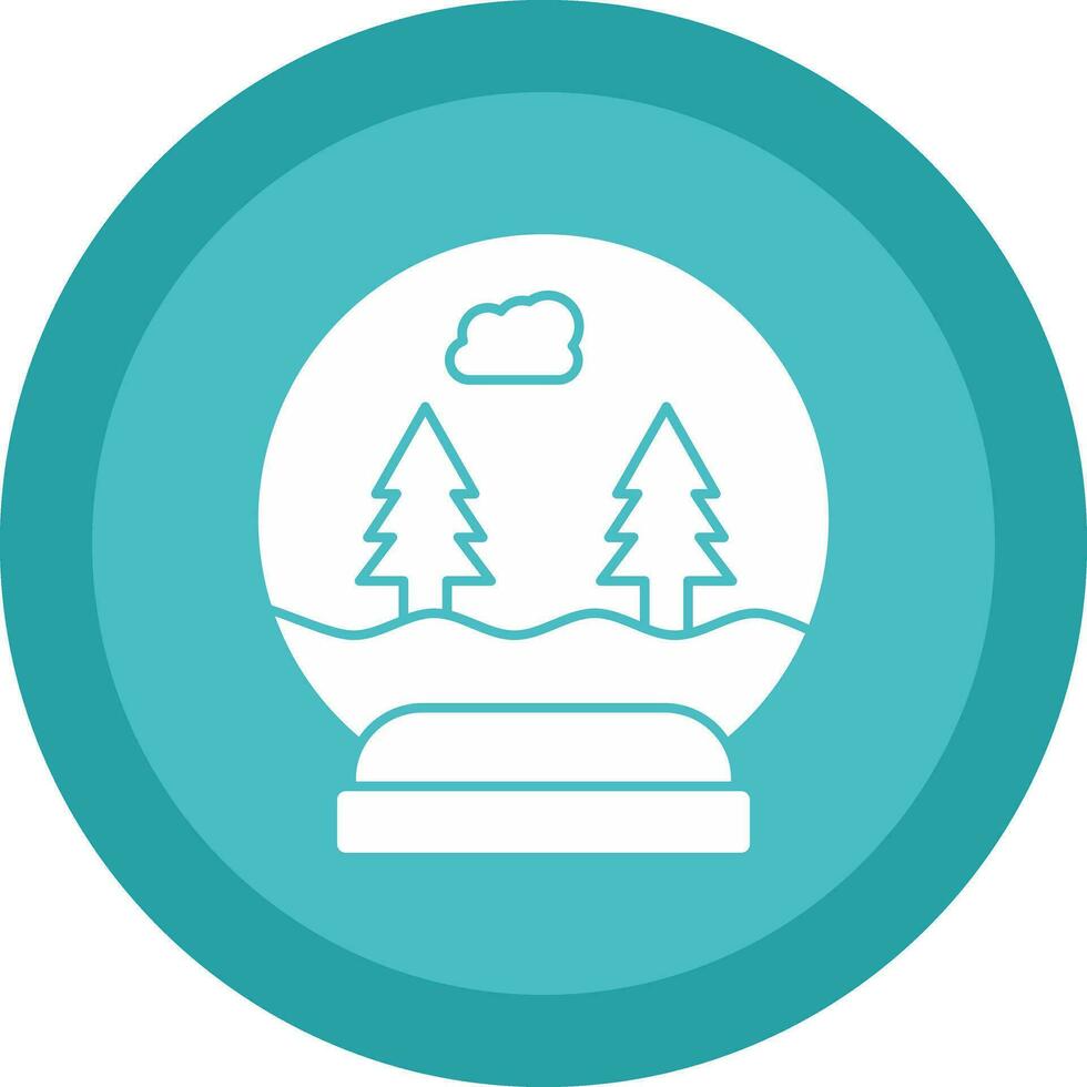 Snowball Vector Icon Design