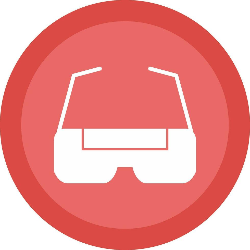 diseño de icono de vector de gafas