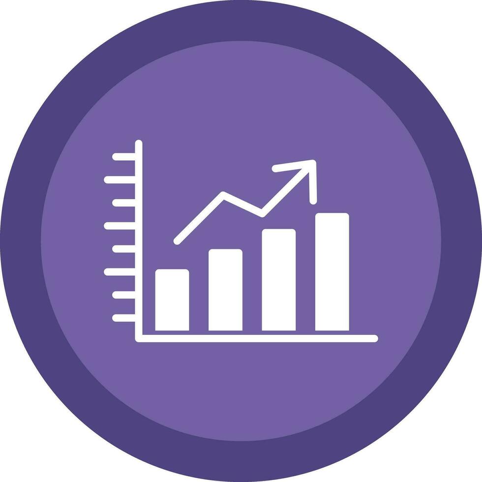 Graph Vector Icon Design