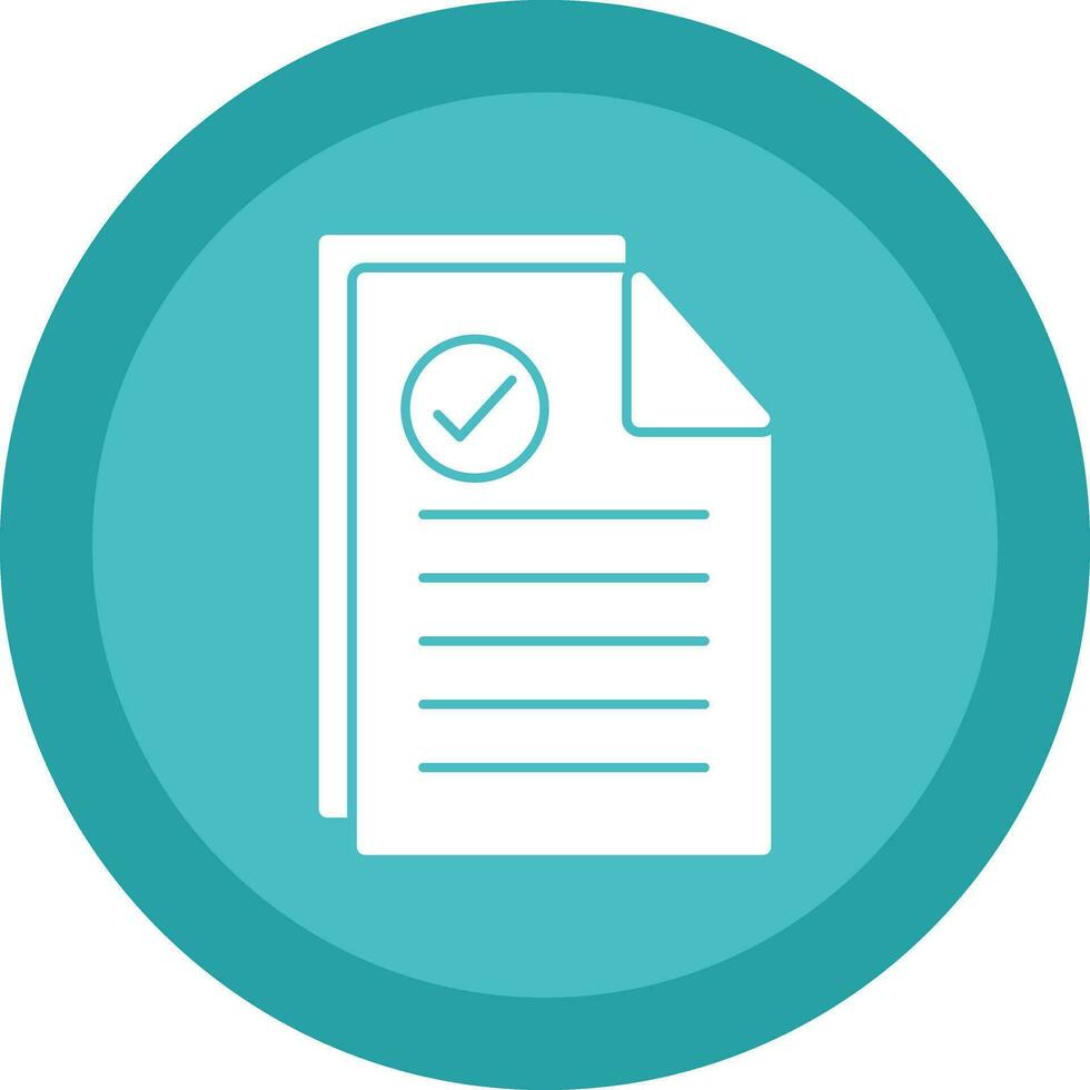Document Vector Icon Design