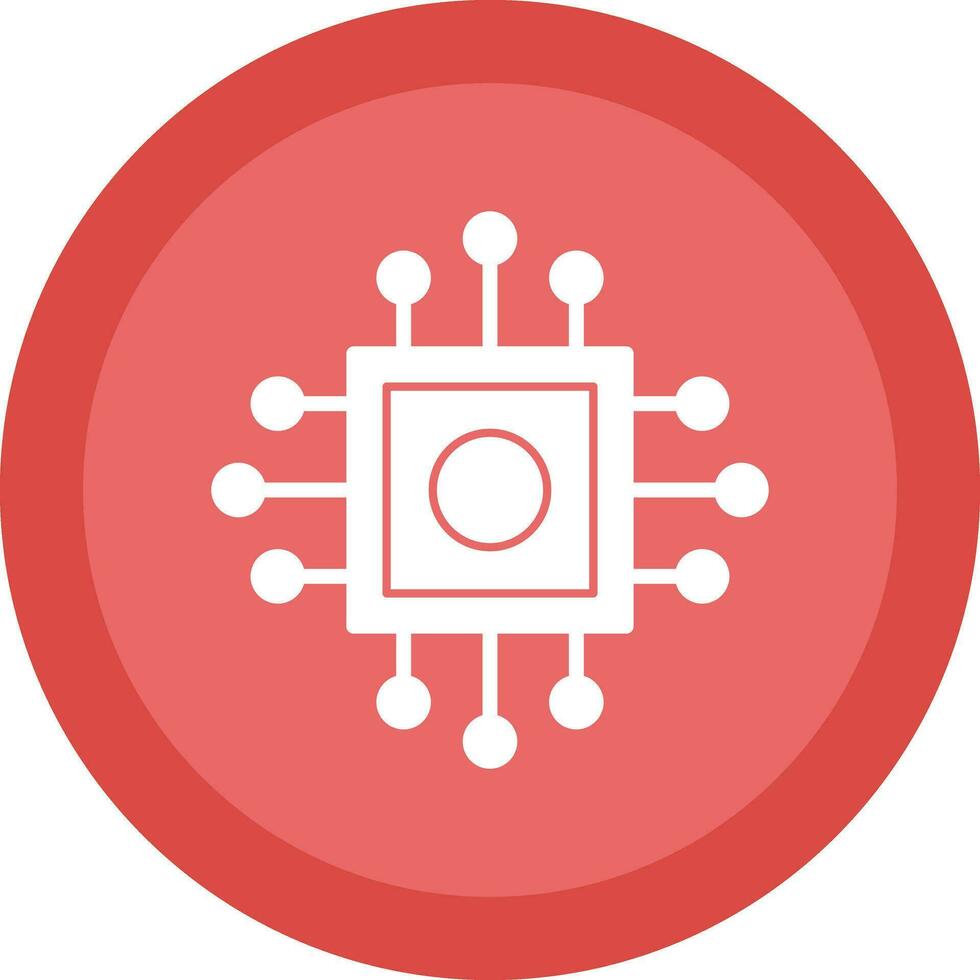 Cpu Vector Icon Design