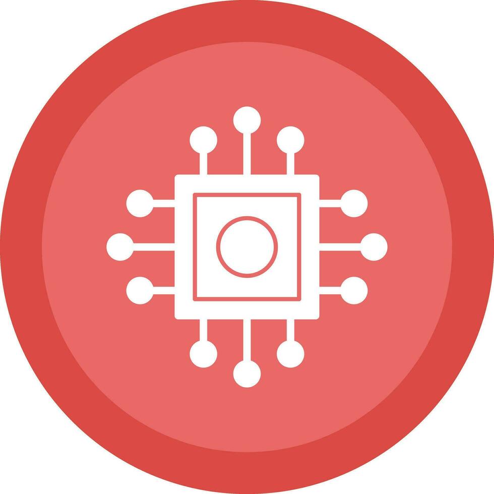 Cpu Vector Icon Design