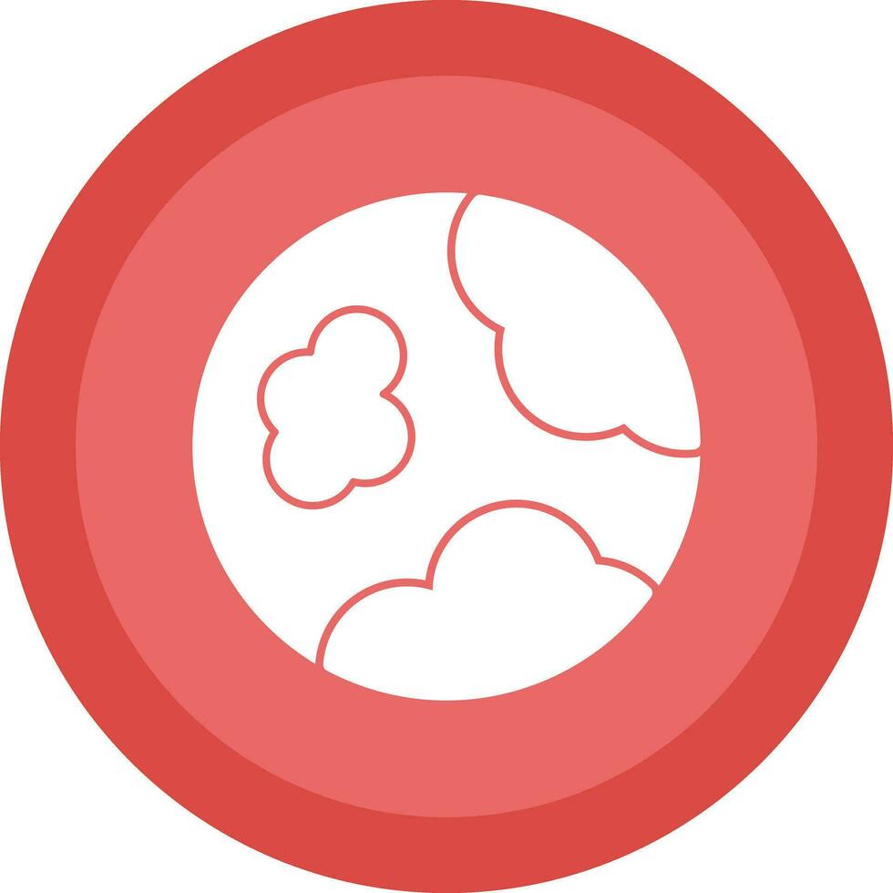 Planet earth Vector Icon Design