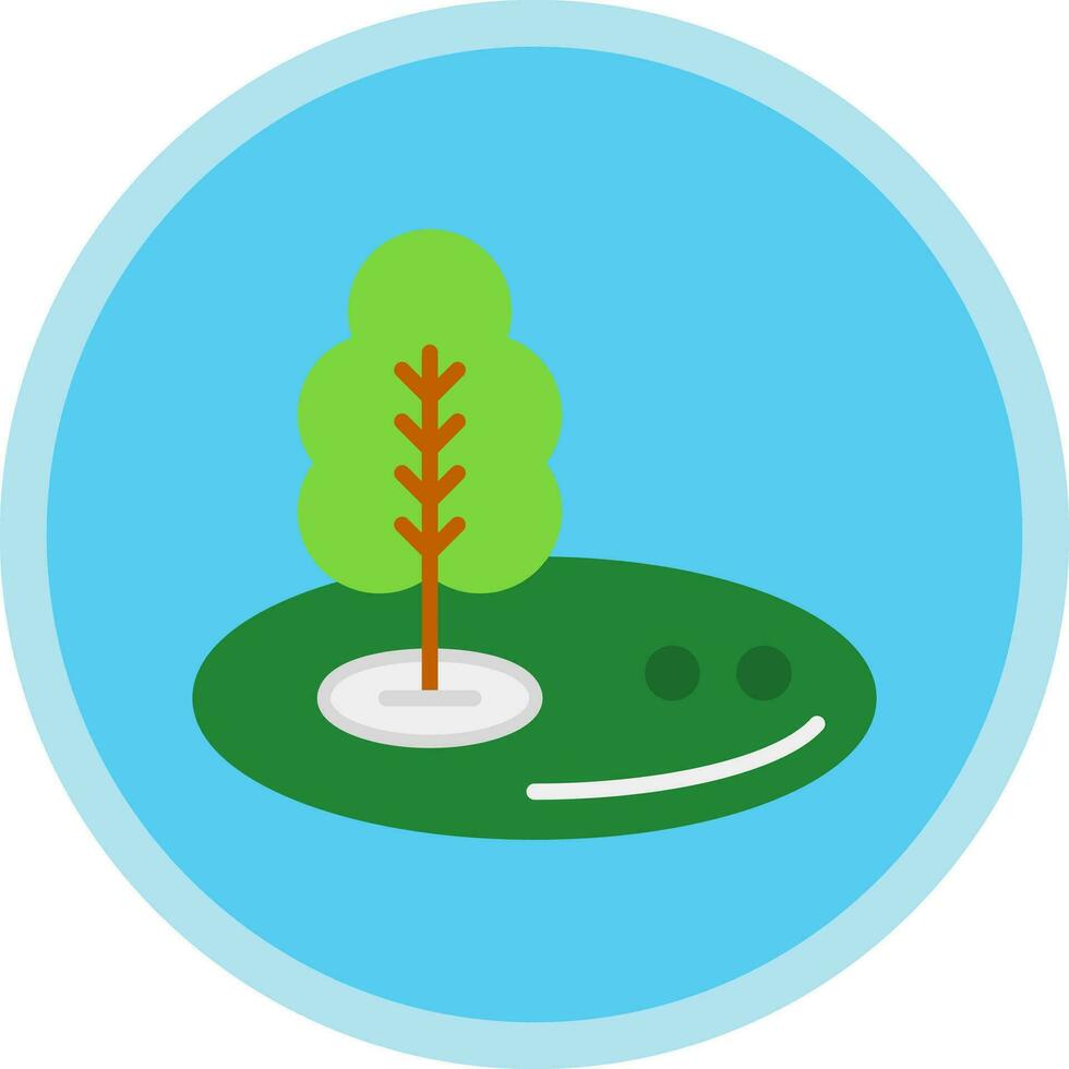 diseño de icono de vector de golf