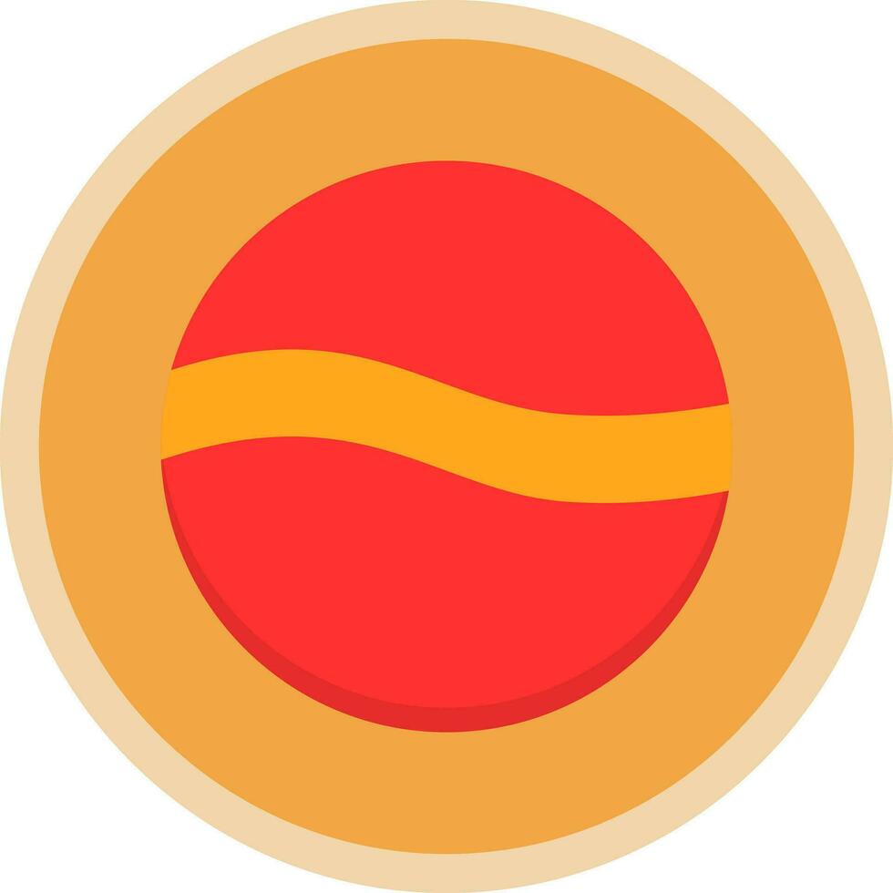 Golf ball Vector Icon Design