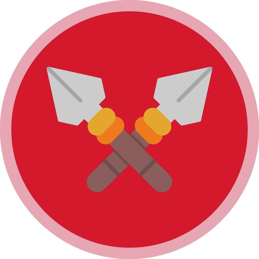 Spear Vector Icon Design