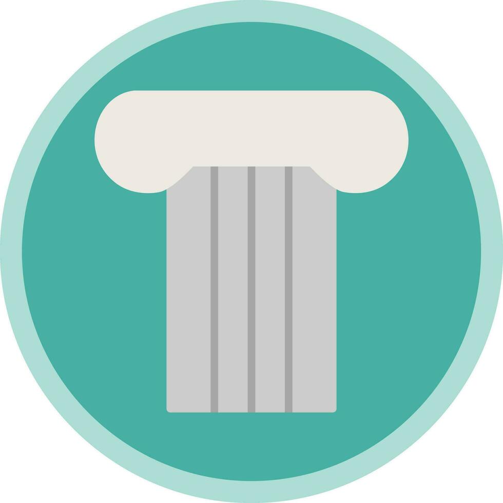 Ancient pillar Vector Icon Design