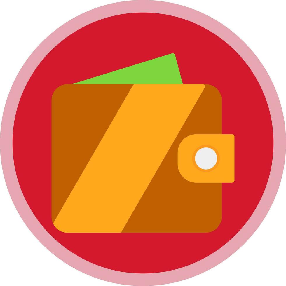 Wallet Vector Icon Design