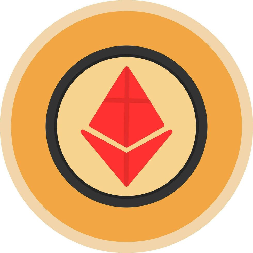 Ethereum Vector Icon Design