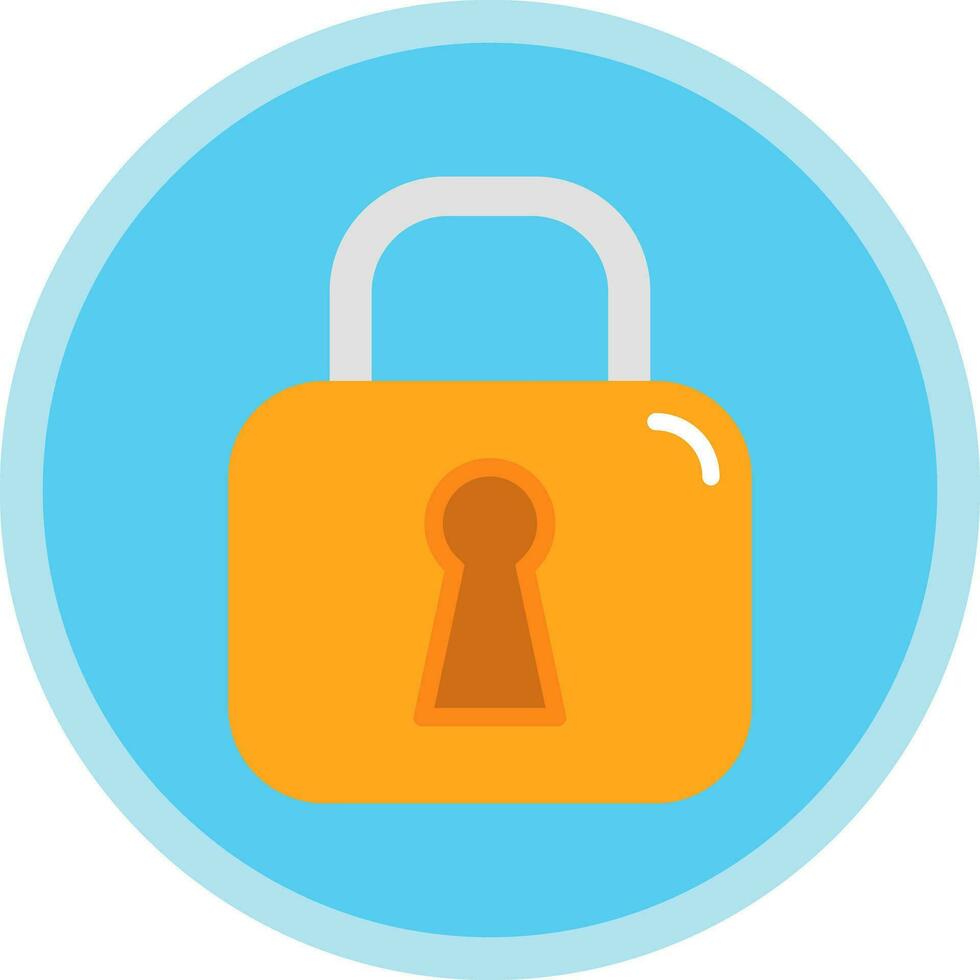 Locked Vector Icon Design