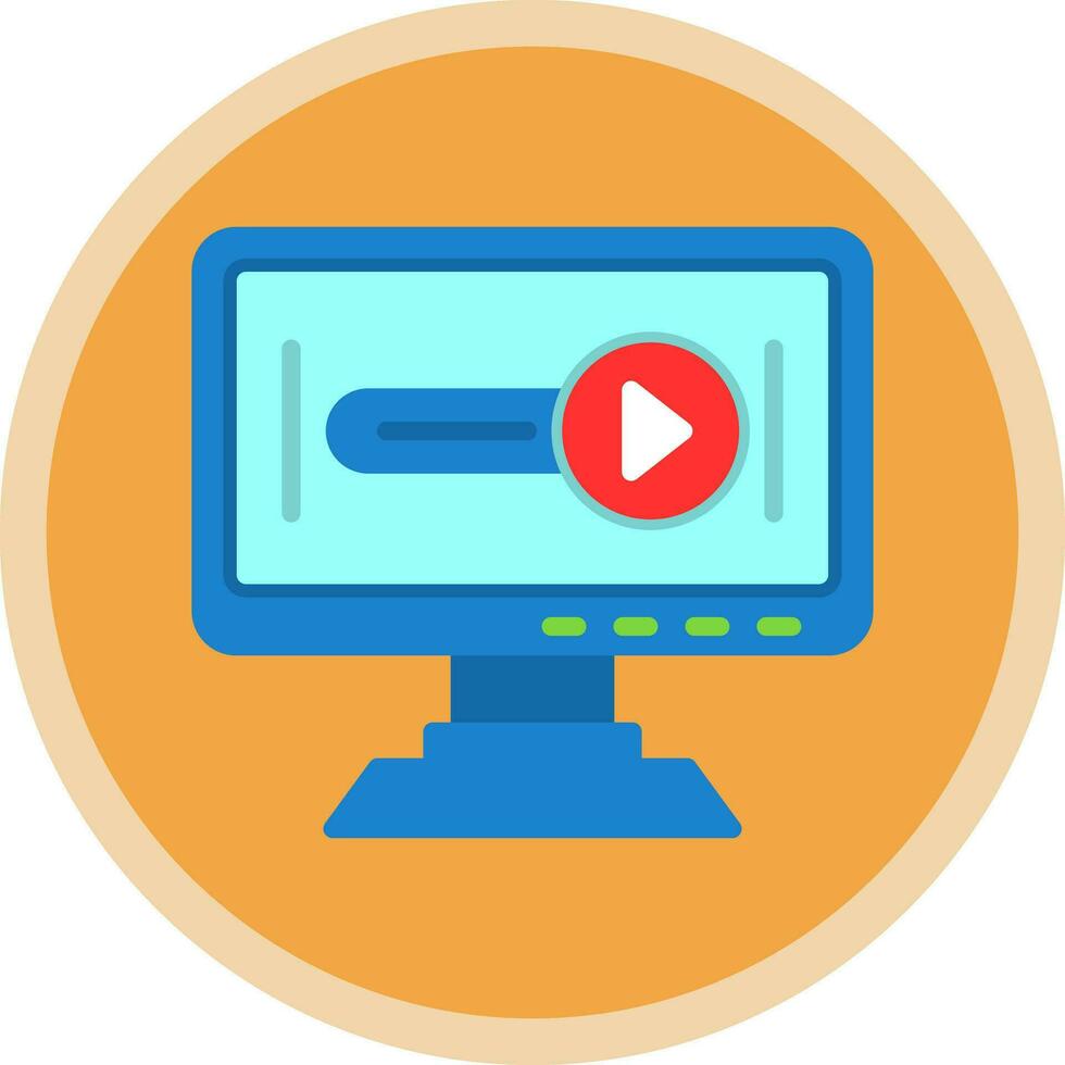 Live stream Vector Icon Design