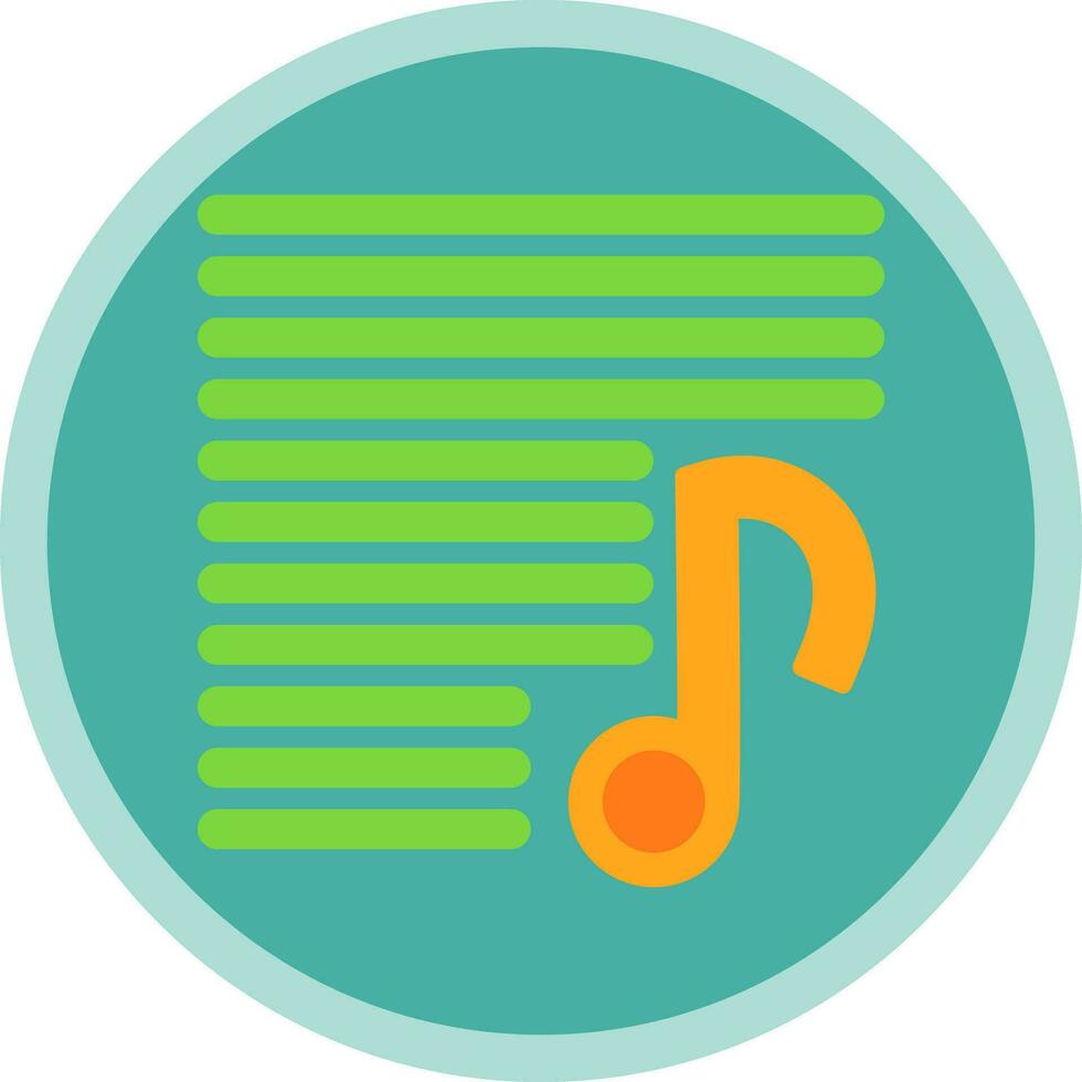 Playlist Vector Icon Design