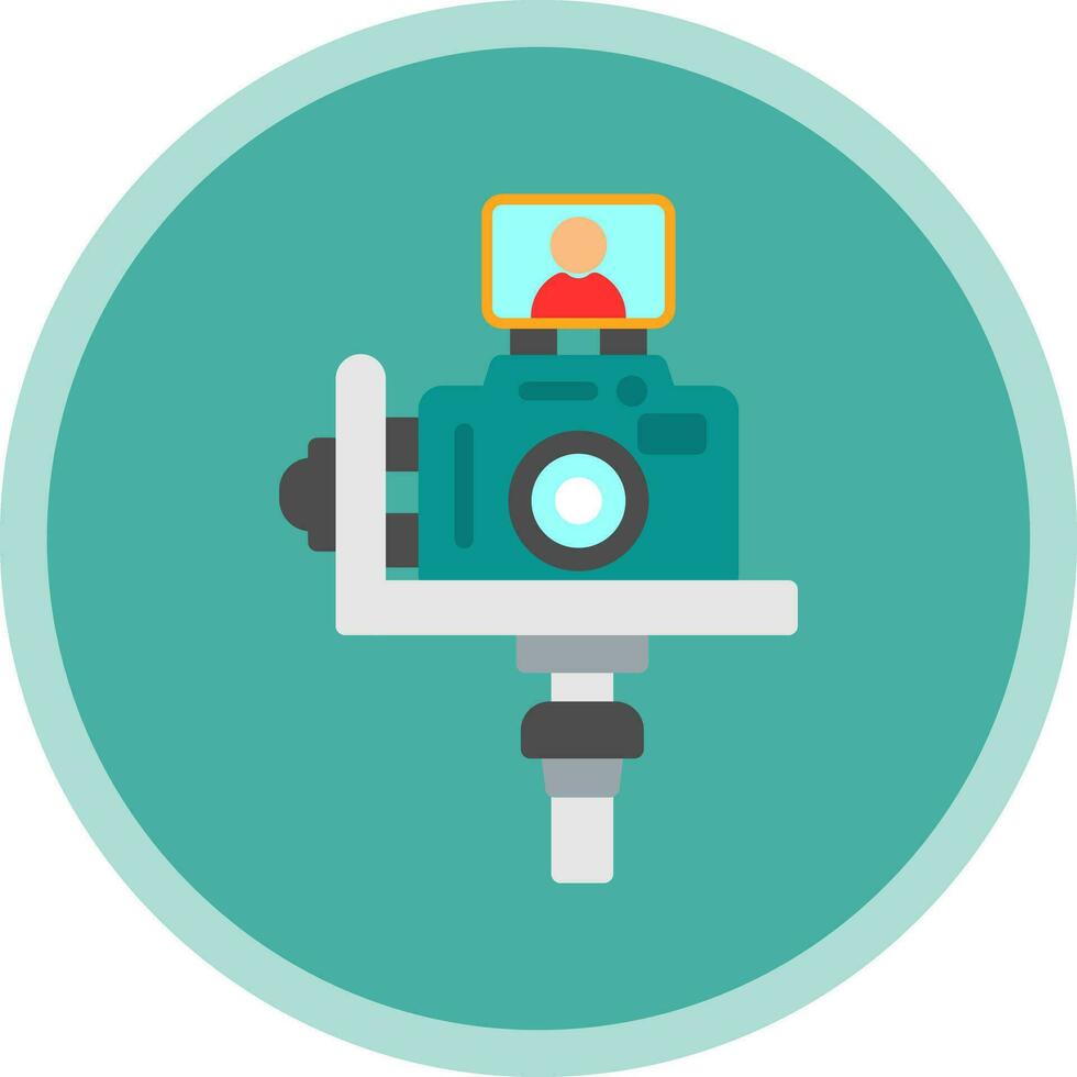 diseño de icono de vector de vlogger