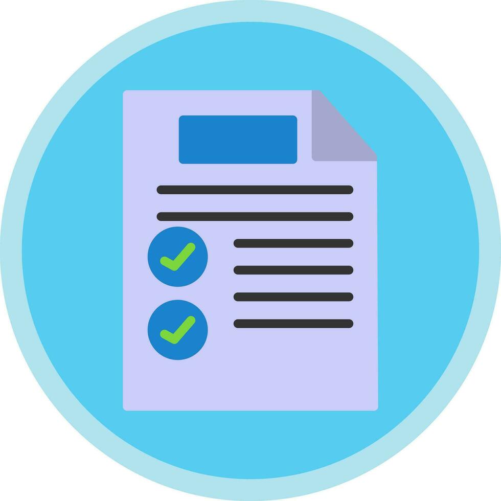 Document Vector Icon Design