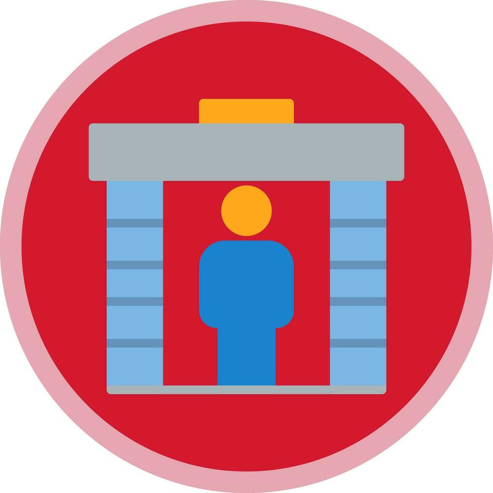 Metal detector Vector Icon Design