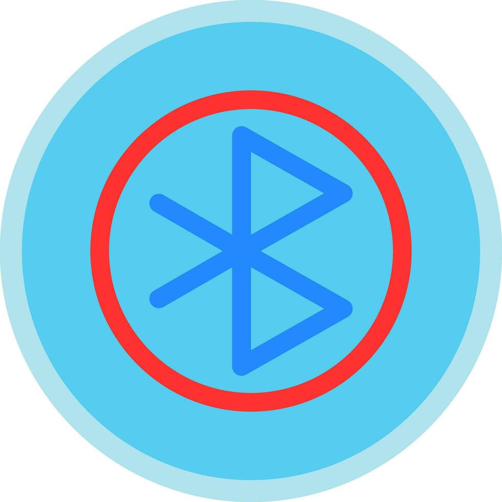 diseño de icono de vector de bluetooth