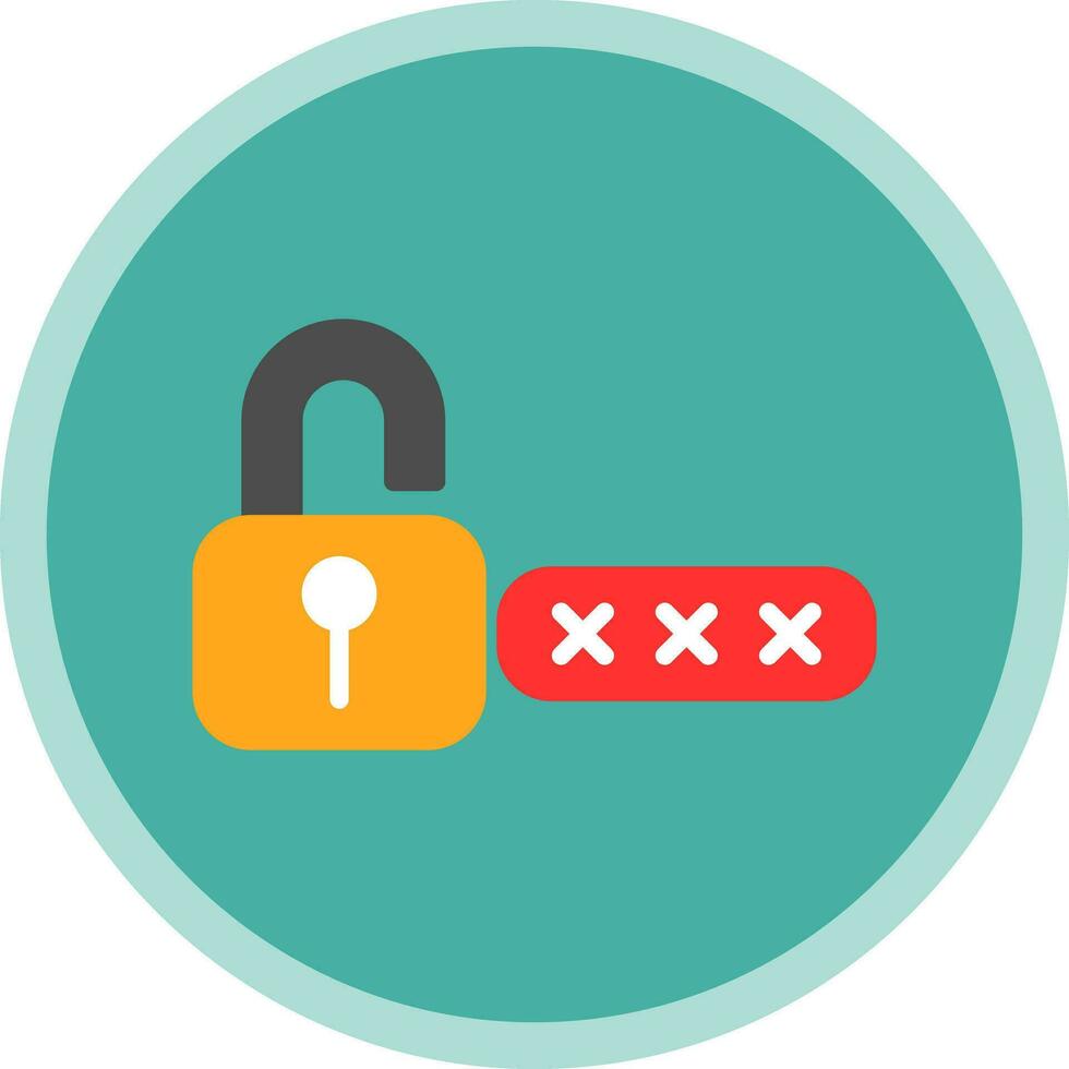 Password Vector Icon Design