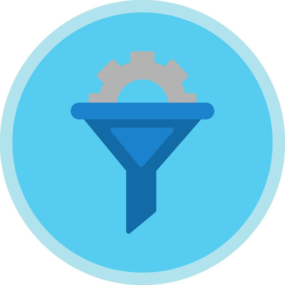 Funnel Vector Icon Design