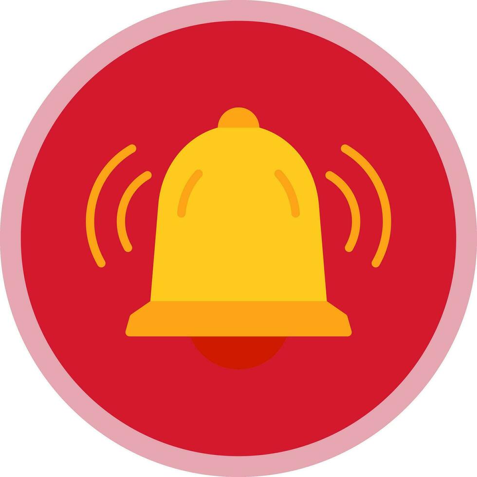 diseño de icono de vector de campana de anillo