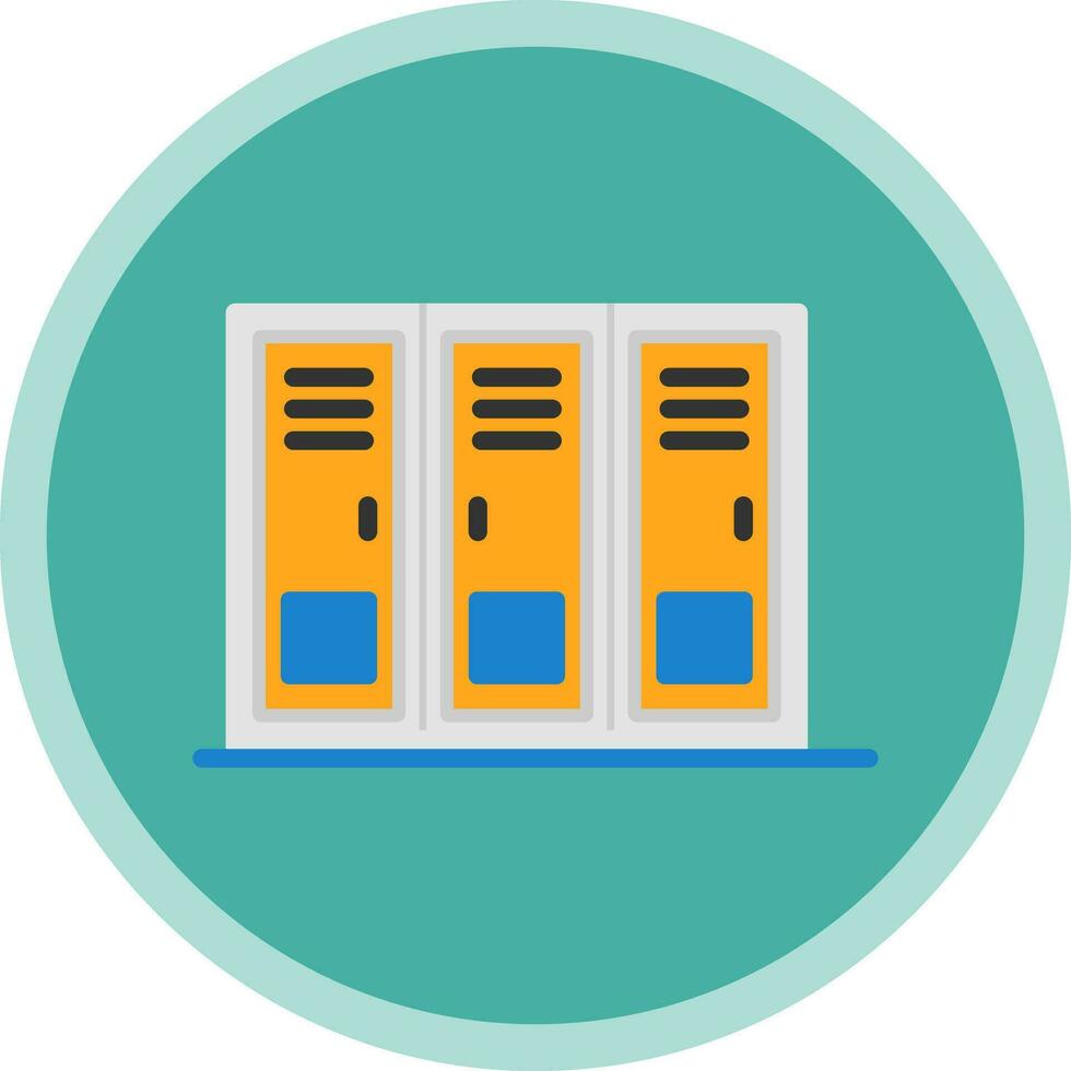 Locker Vector Icon Design