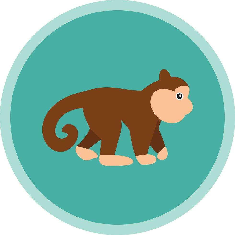 Monkey Vector Icon Design