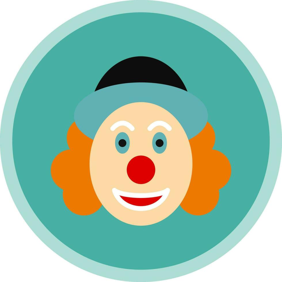Clown Vector Icon Design