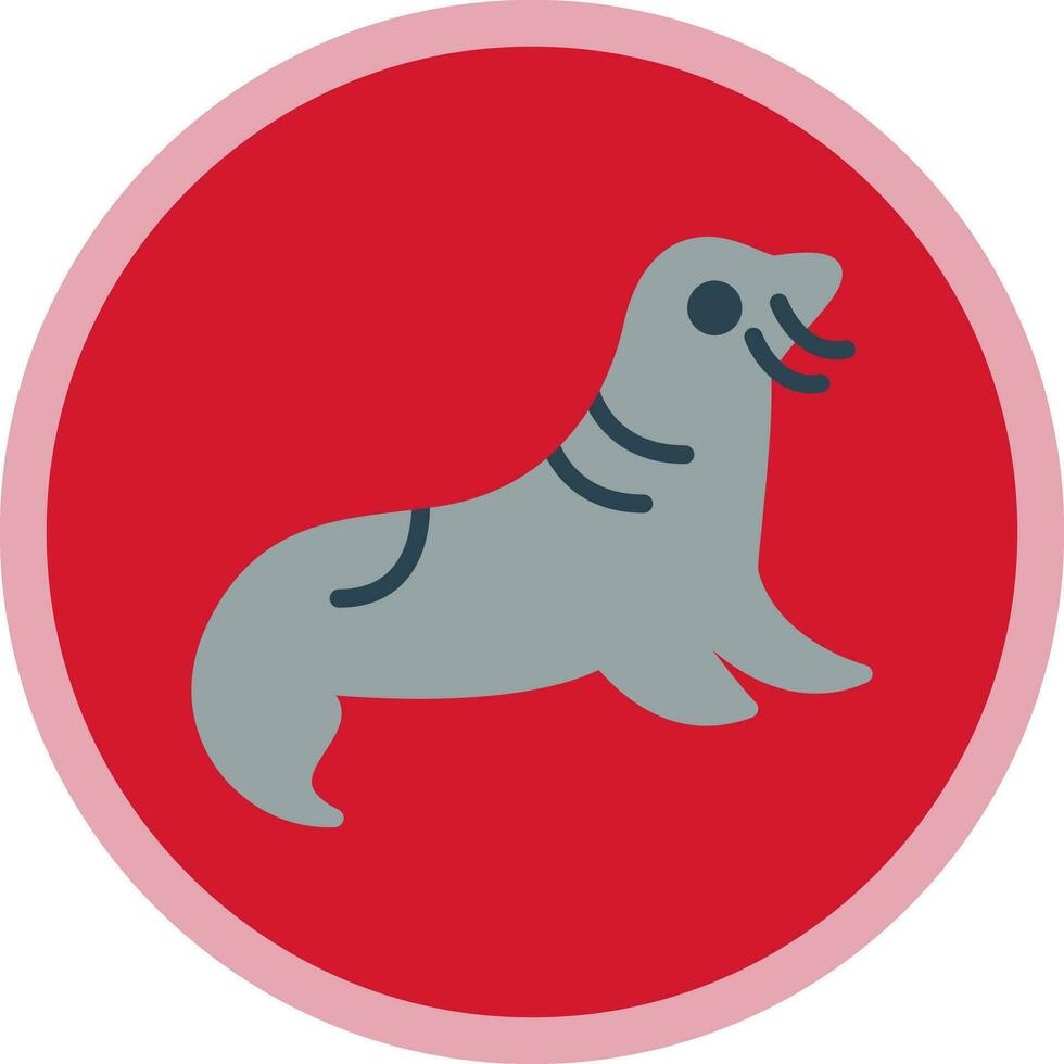 Seal Vector Icon Design