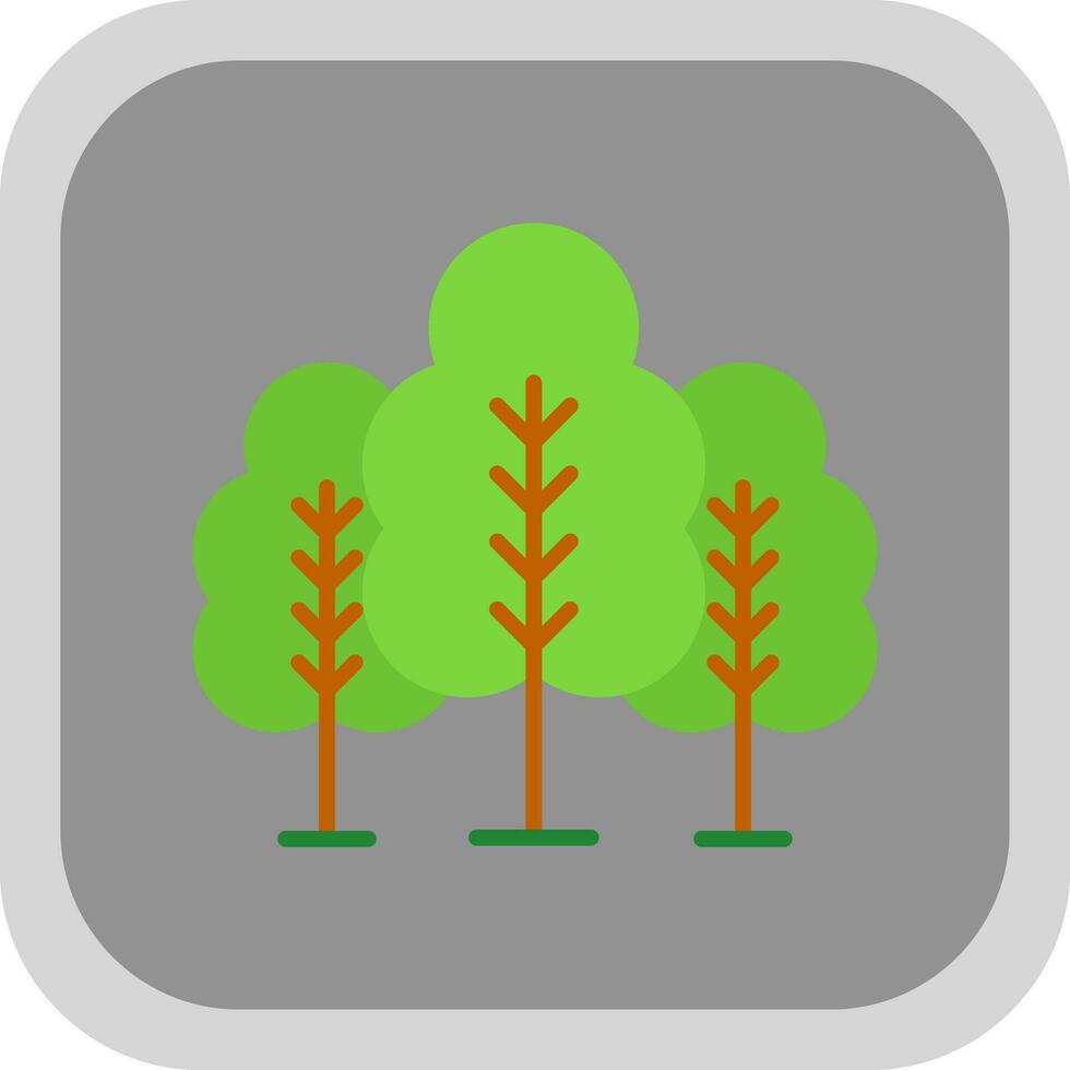 diseño de icono de vector de bosque