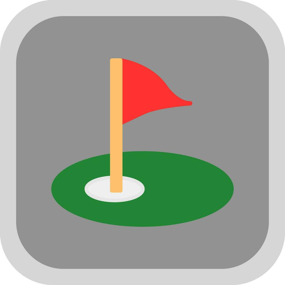 golf curso vector icono diseño