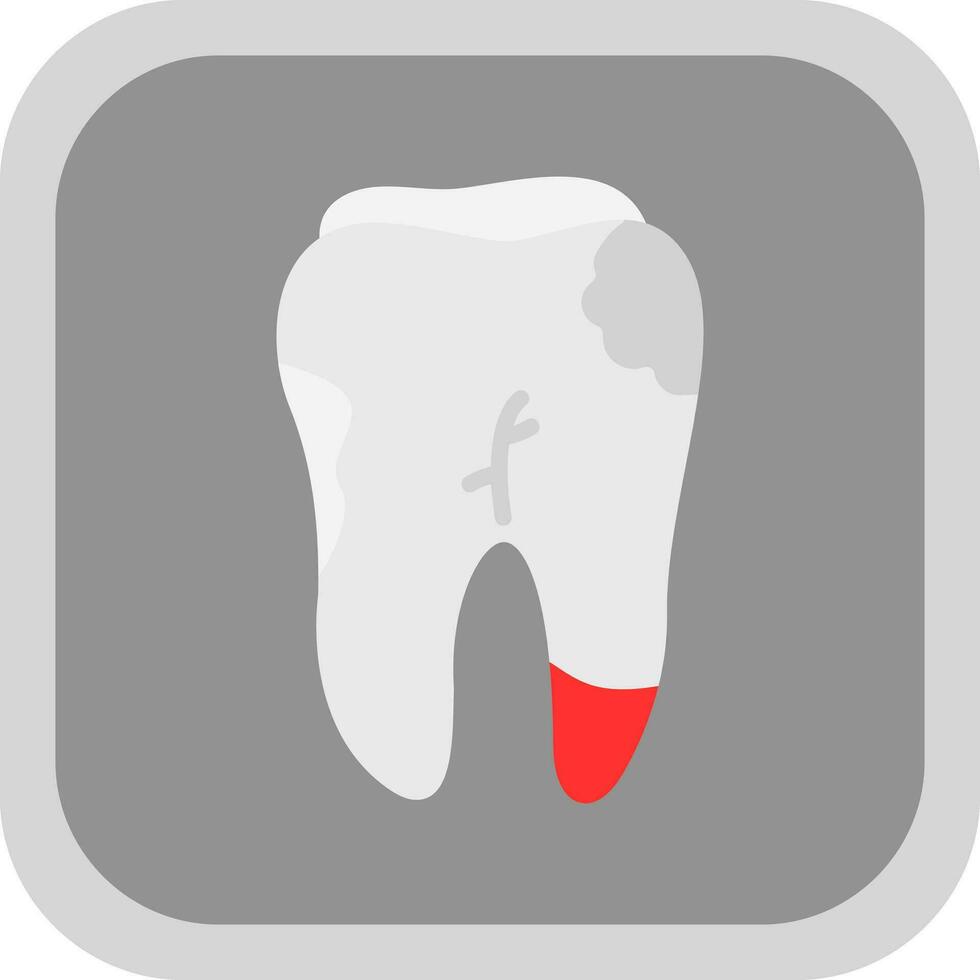 Caries Vector Icon Design