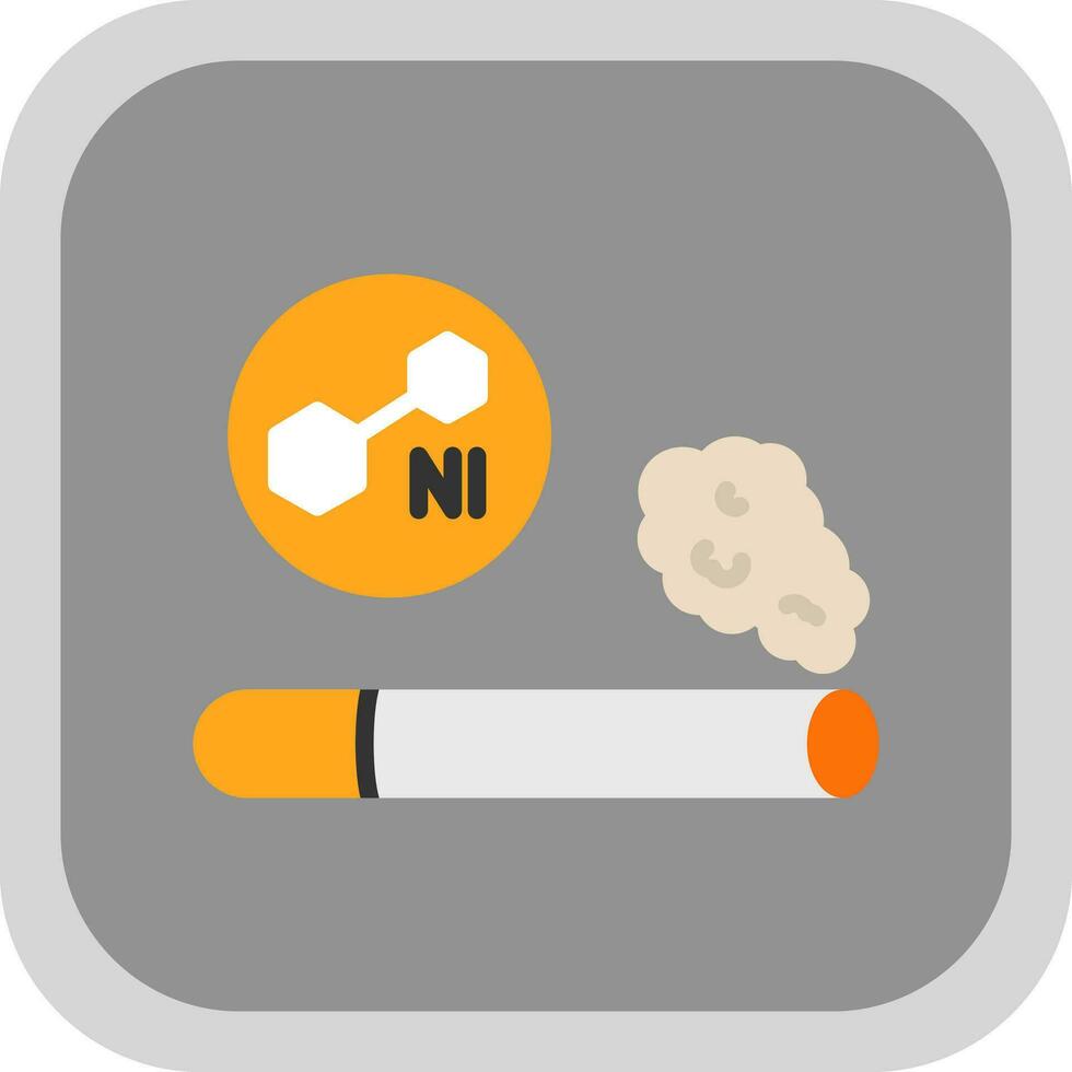 Nicotine Vector Icon Design