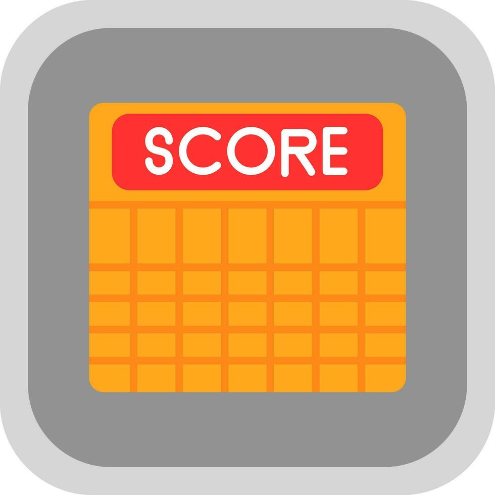 Score Vector Icon Design