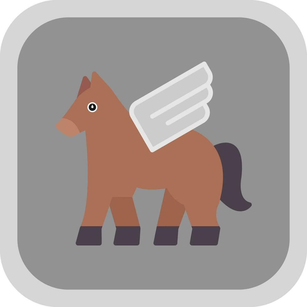 Pegasus Vector Icon Design