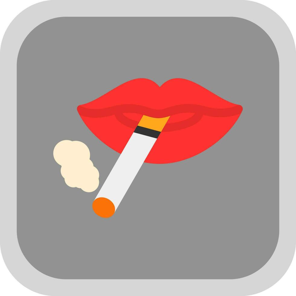 Lips Vector Icon Design