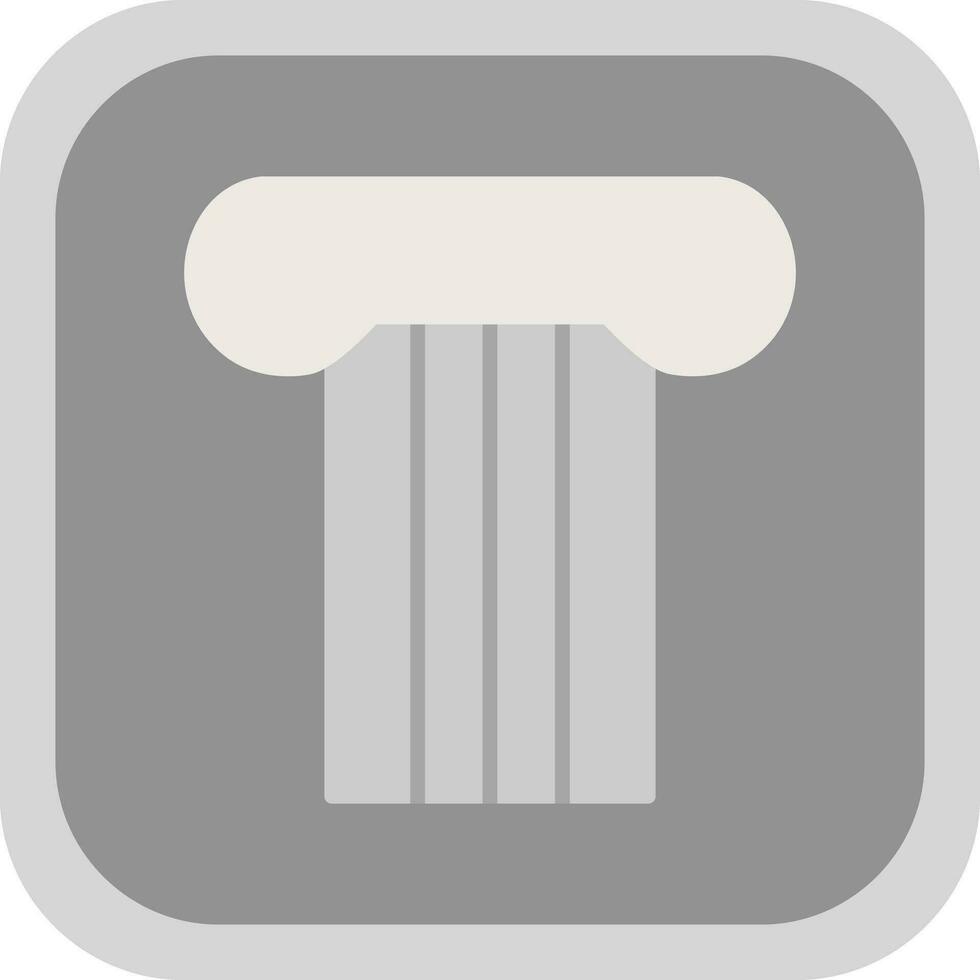Ancient pillar Vector Icon Design