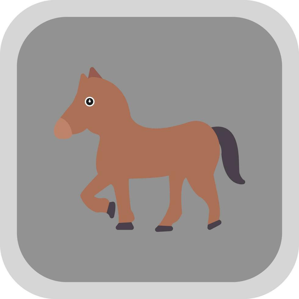 diseño de icono de vector de caballo