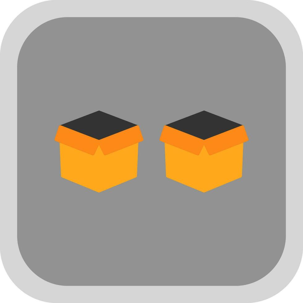 diseño de icono de vector de cajas