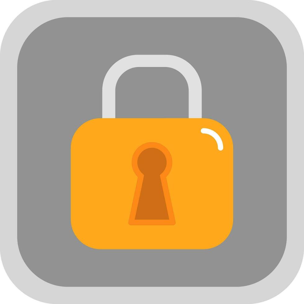 Locked Vector Icon Design