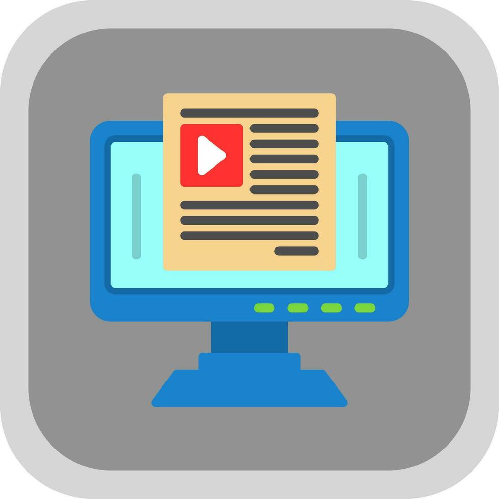 Blogging Vector Icon Design