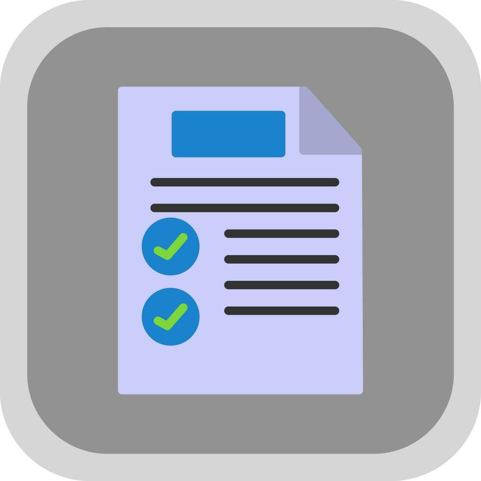 Document Vector Icon Design