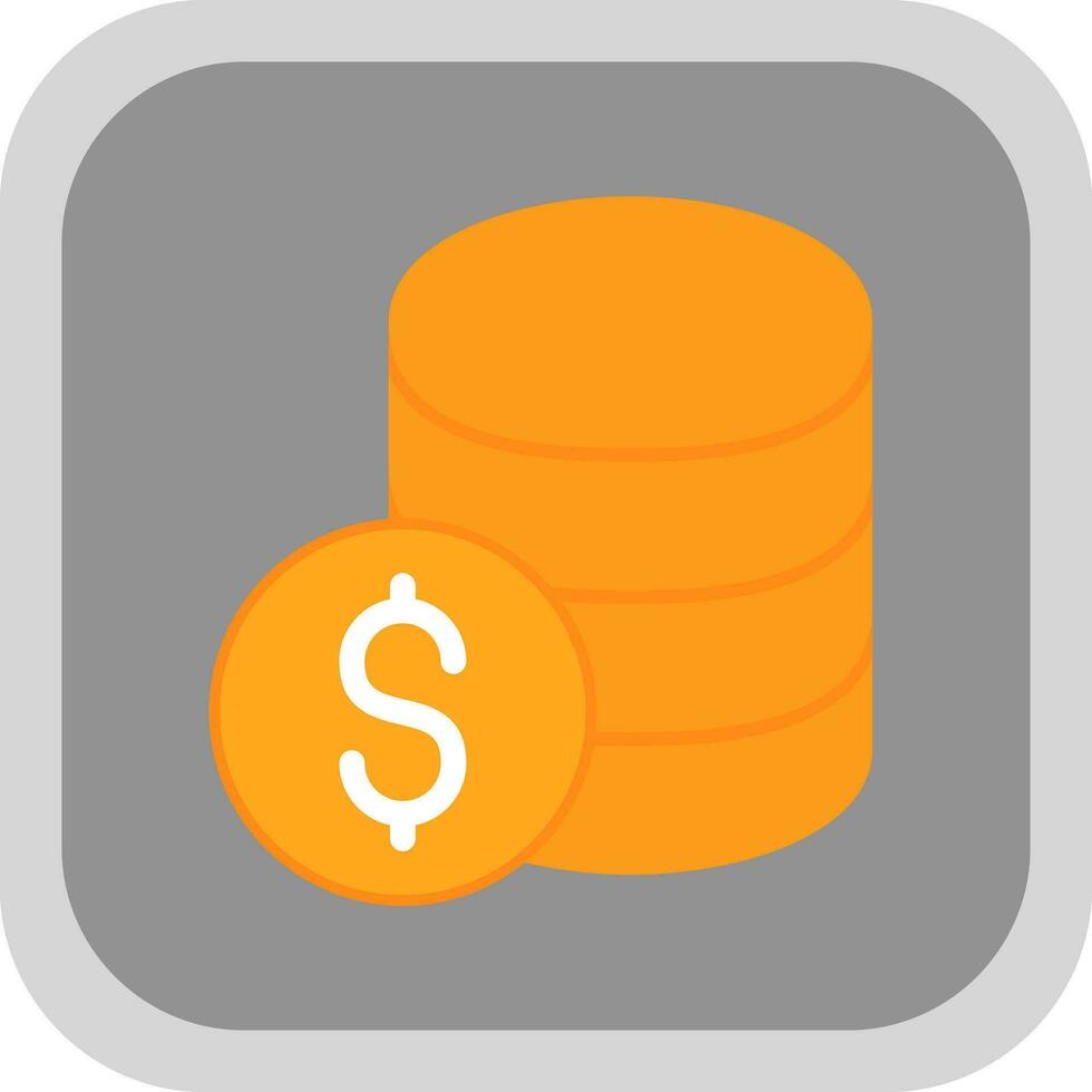 Coin Vector Icon Design