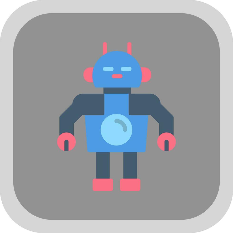 Robot Vector Icon Design