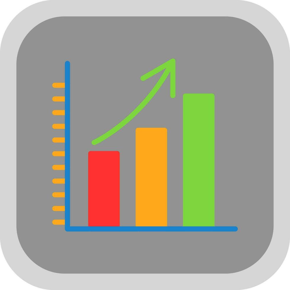 Graph Vector Icon Design