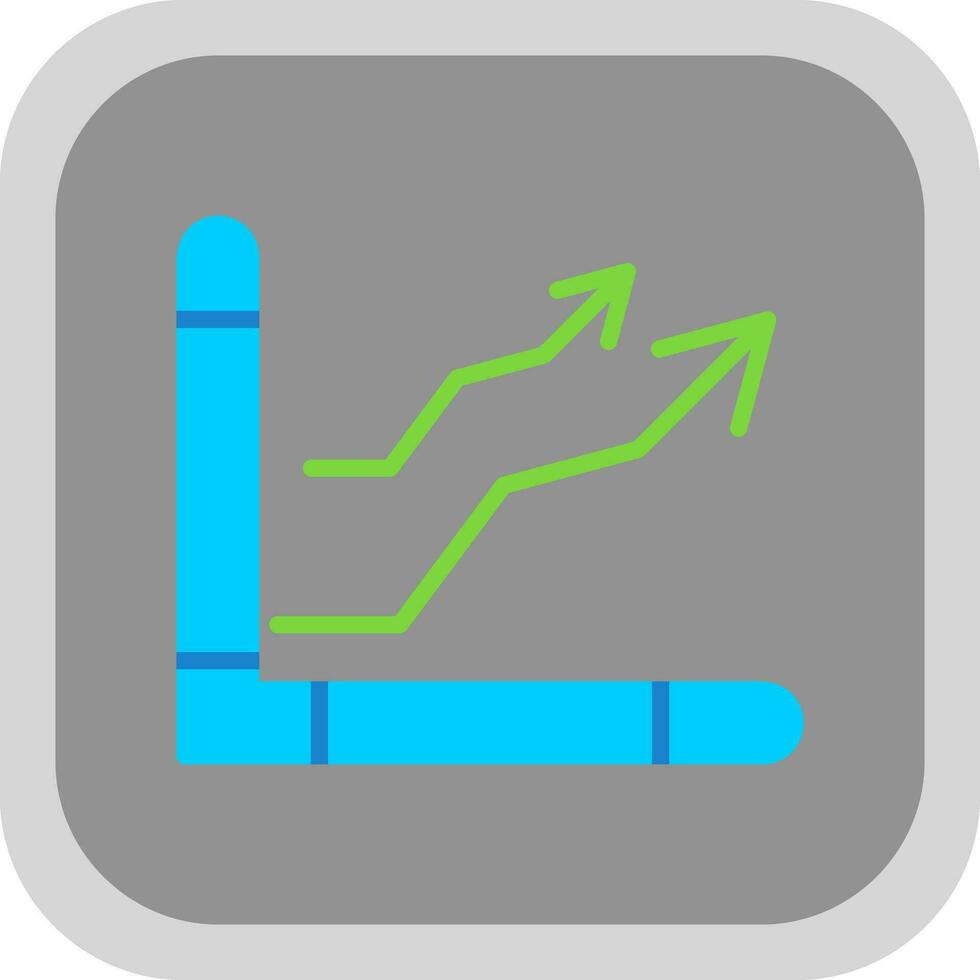 Graph Vector Icon Design