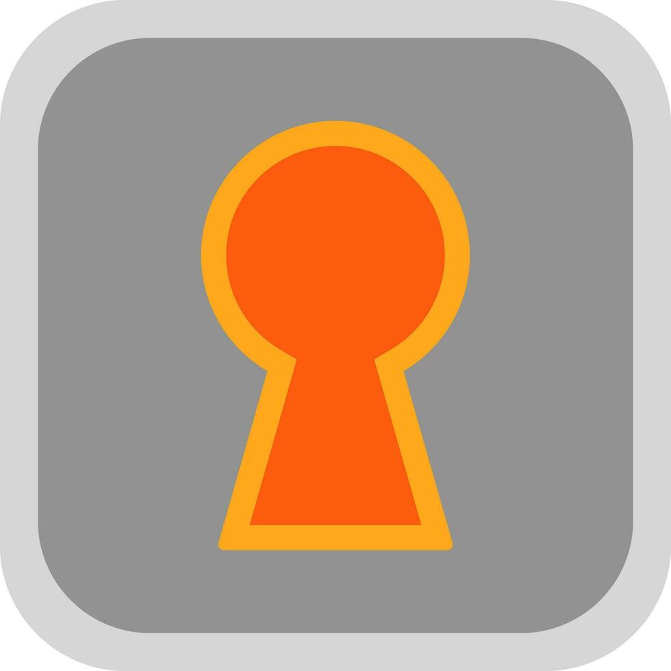 Keyhole Vector Icon Design