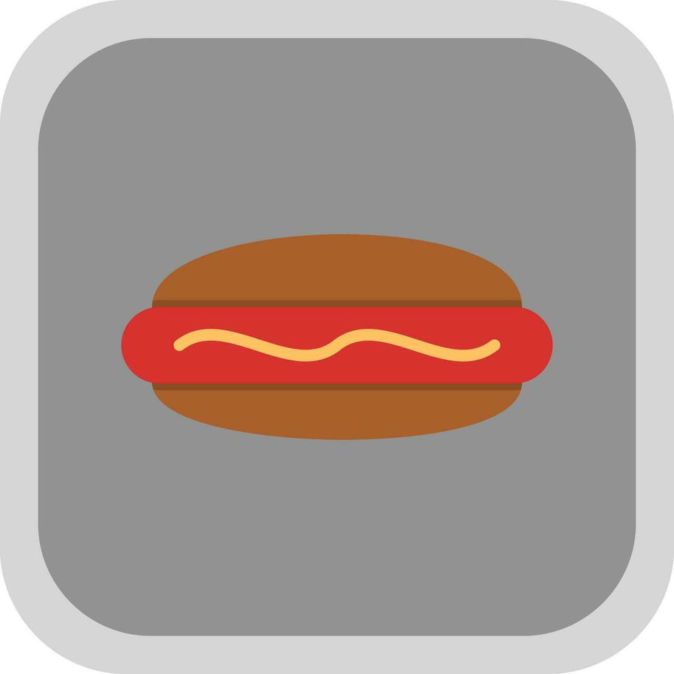 Hot dog Vector Icon Design